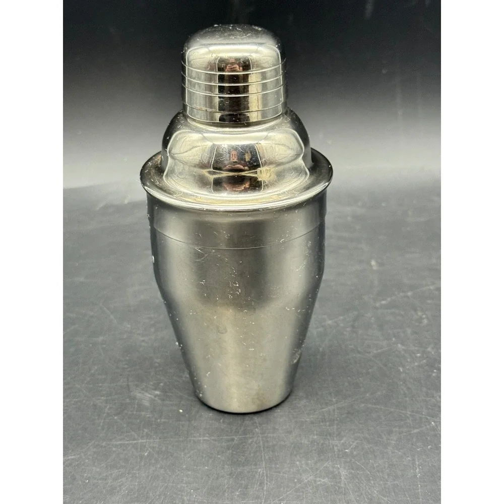 VOX Vodka Mini Martini Cocktail Shaker Stainless Steel Barware Promotional 6